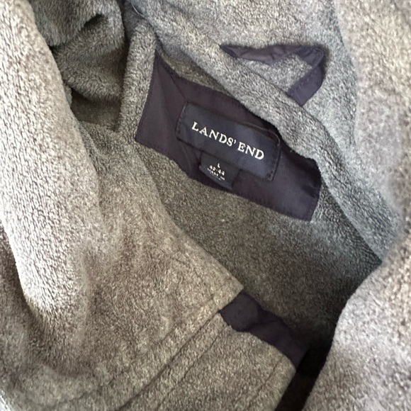 Lands' End Men's Dark Blue Military Jacket - Picture 2 of 3